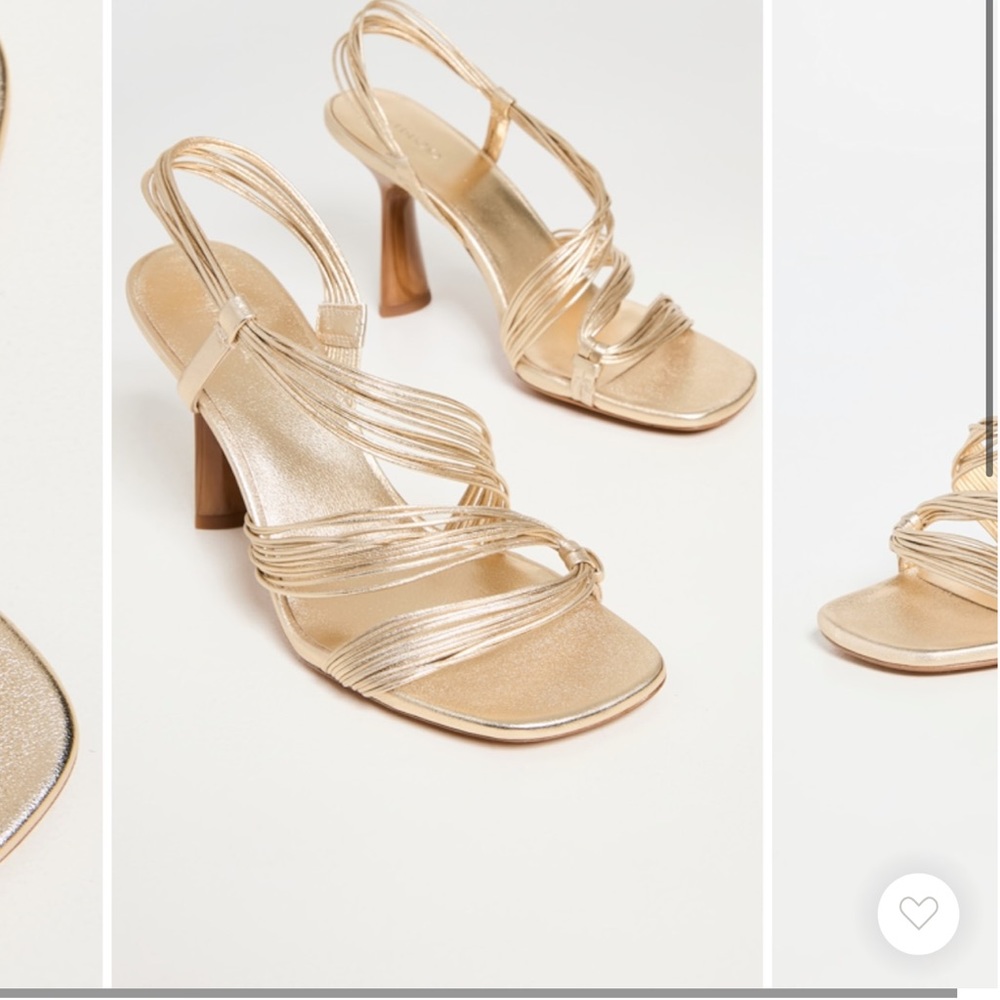 Vince Gold Heels